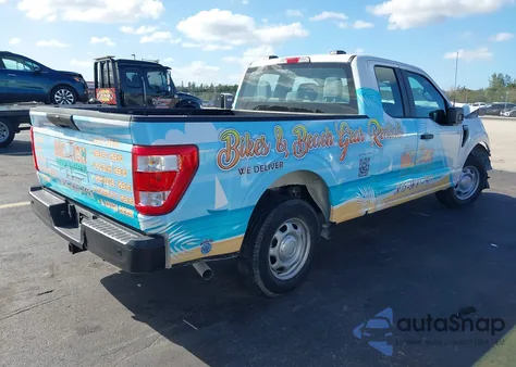 2023 Ford F-150 Xl из США, поврежденный, VIN 1FTEX1CB0PKF60992